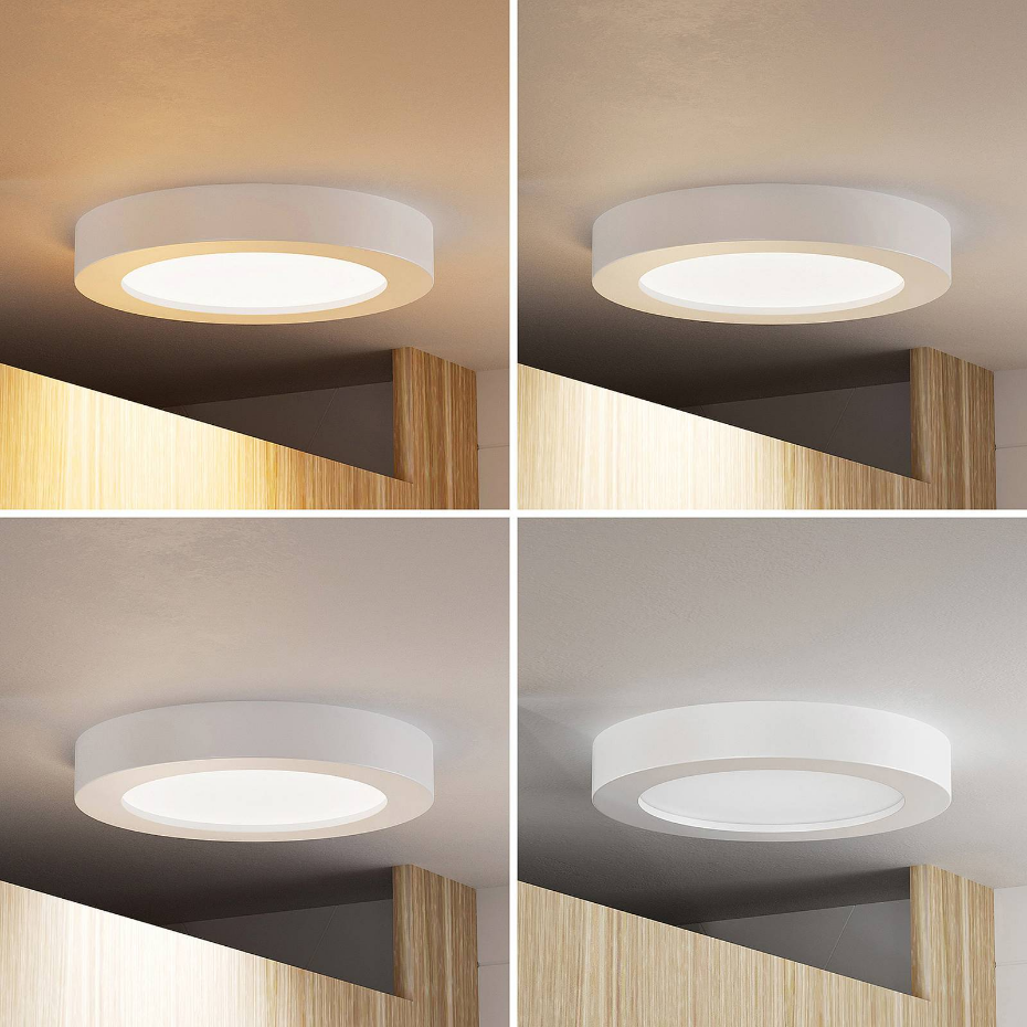 Plafonnier en aluminium moderneLED, Edwina