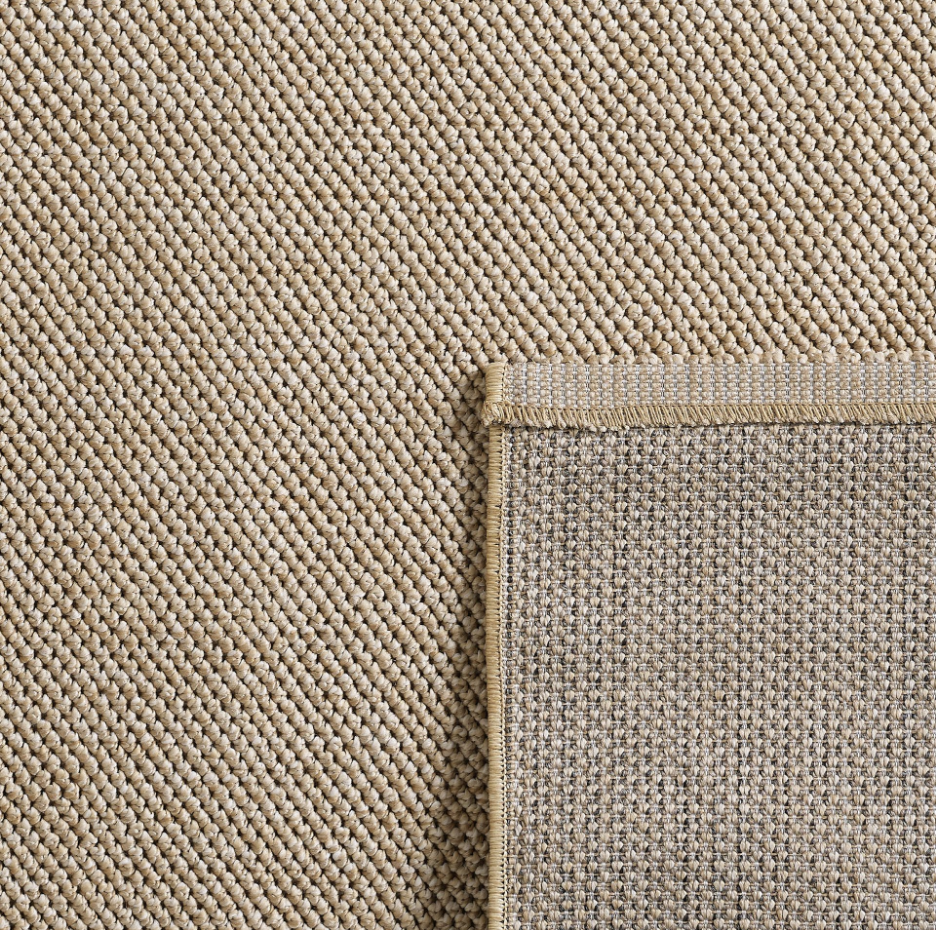 Tapis de salon rond tissé MORELIA