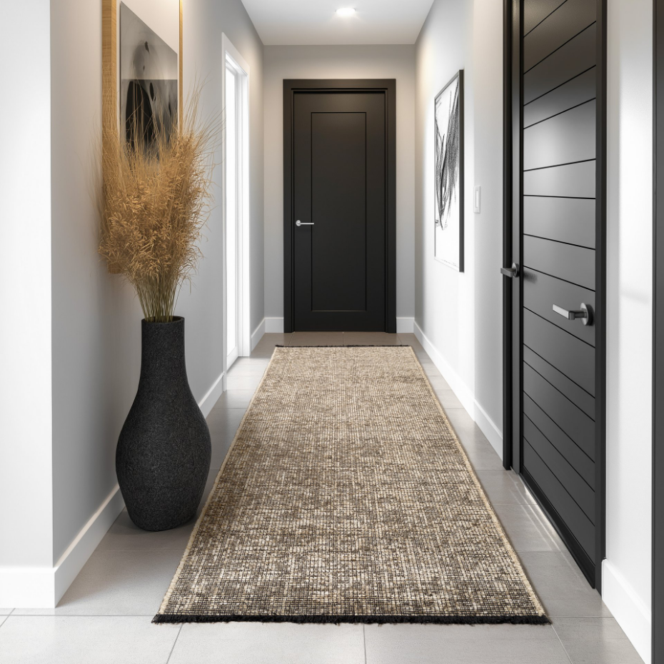 Tapis en coton à poils ras MIRA