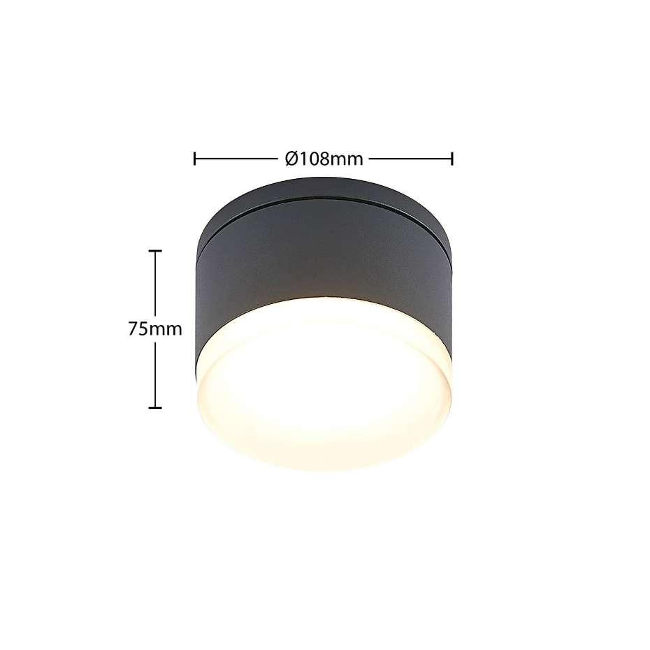 Plafonnier extérieur en aluminium moderneLED