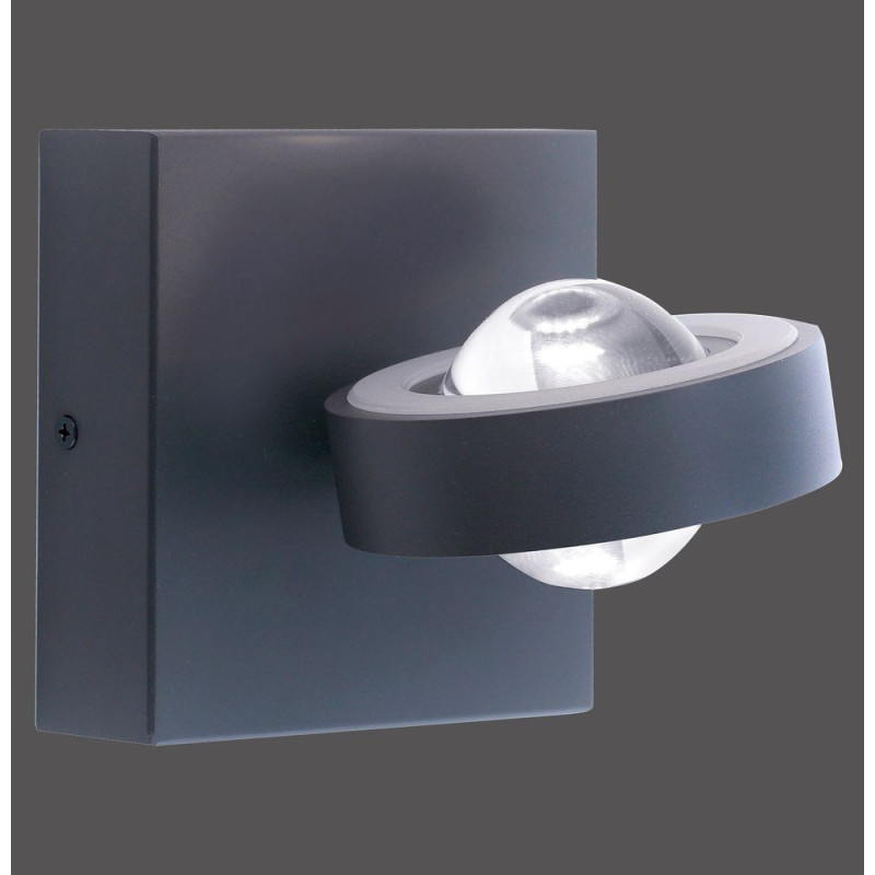 Applique Murale Led RGB Sophia Gris Anthracite Smart Home