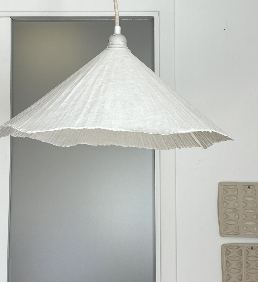 Abat-jour pour suspension blanc