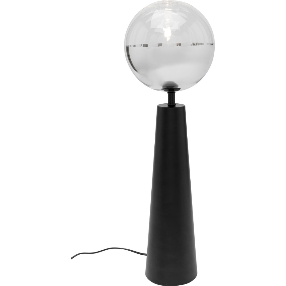 Lampe en acier et verre, DISCO BALL