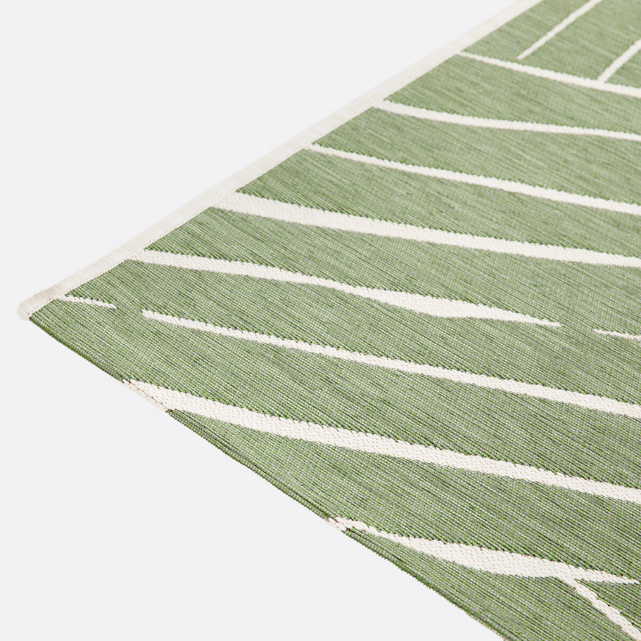 Tapis tissé plat intérieur et extérieur, Mokoa