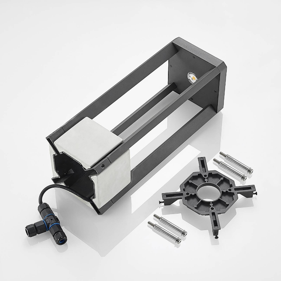 Luminaire extérieur en aluminium moderneLED