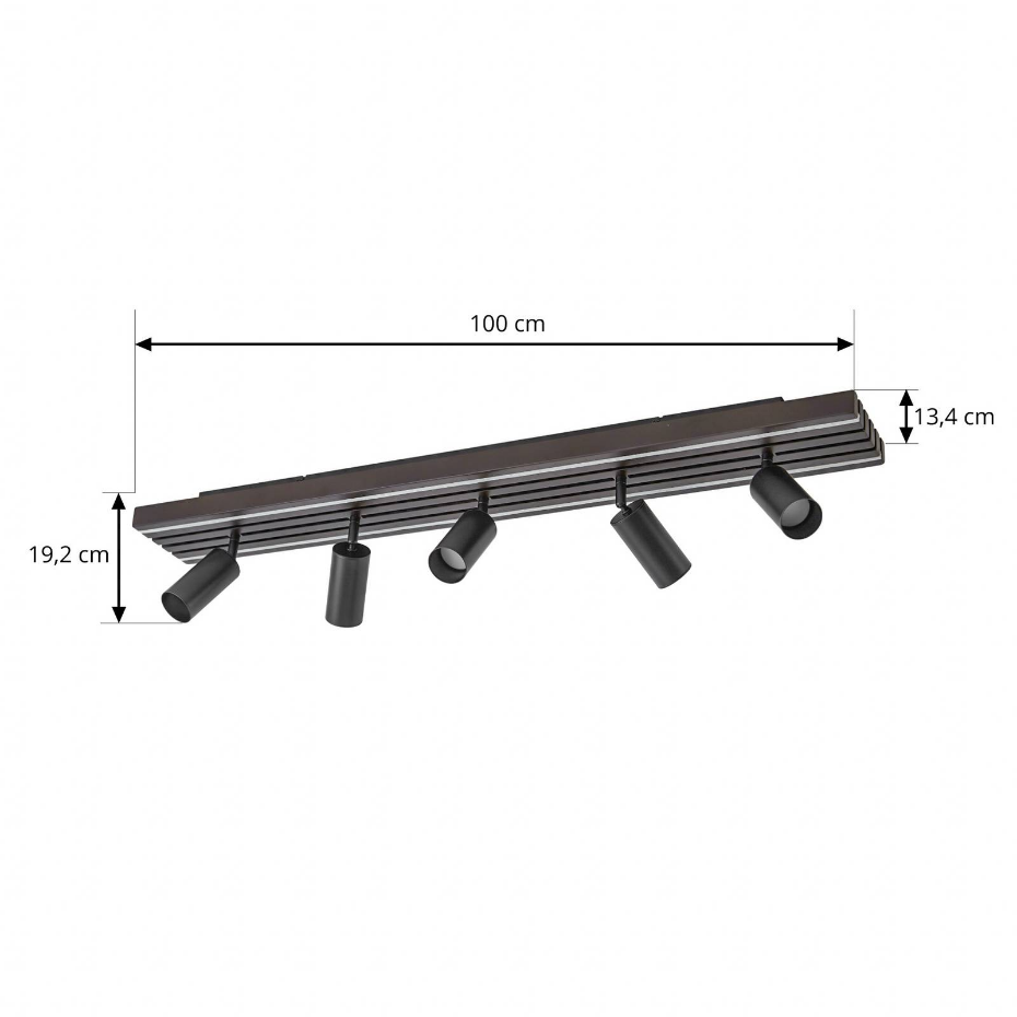 Plafonnier en bois moderneLED, Tiron