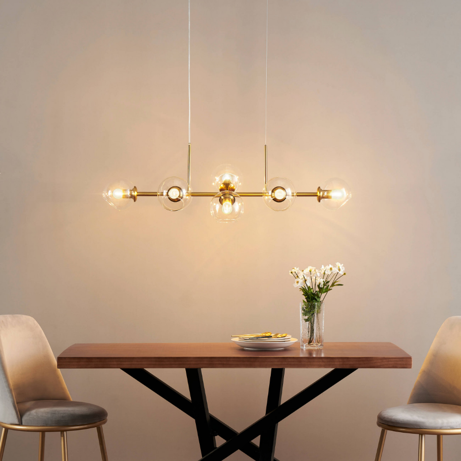 Majestueuse suspension en verre - CARLOTTA
