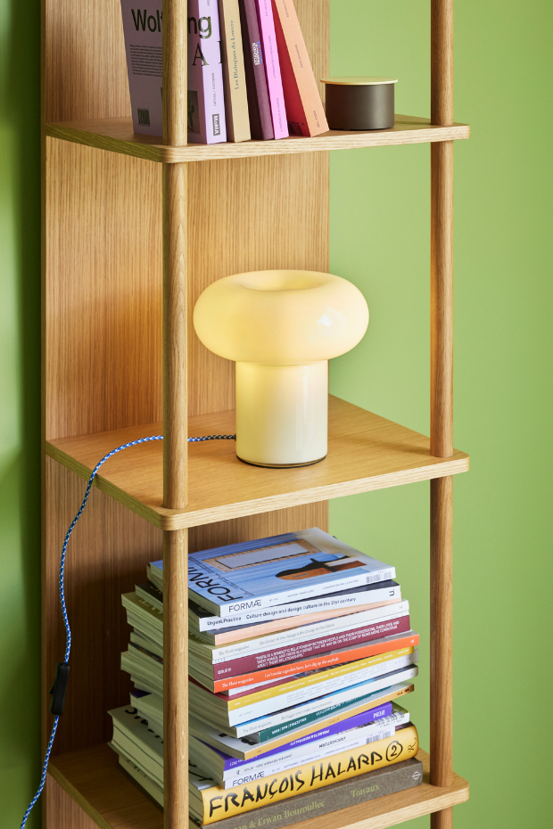 Lampe de table en verre HUES.
