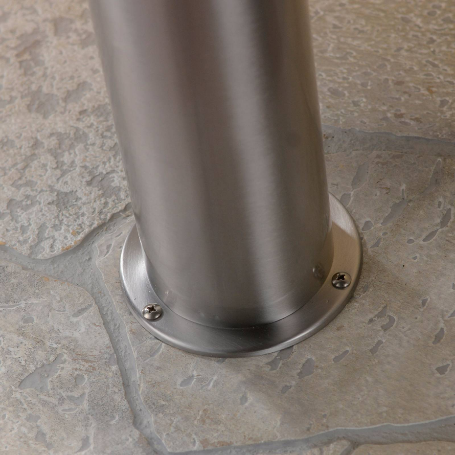 Luminaire extérieur en inox moderneLED