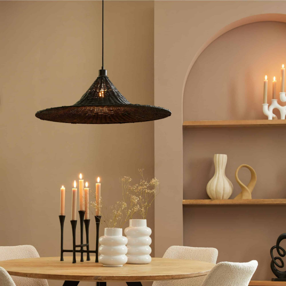 Lampe Suspendue Rotin BORABORA