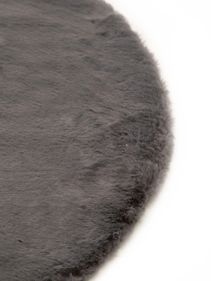 Tapis rond imitation fourrure DAVE