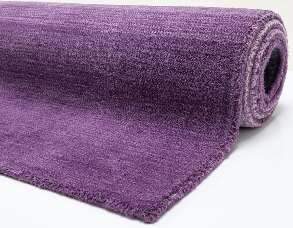 Tapis tissé main en couleurs vives et dégradé - Wool comfort