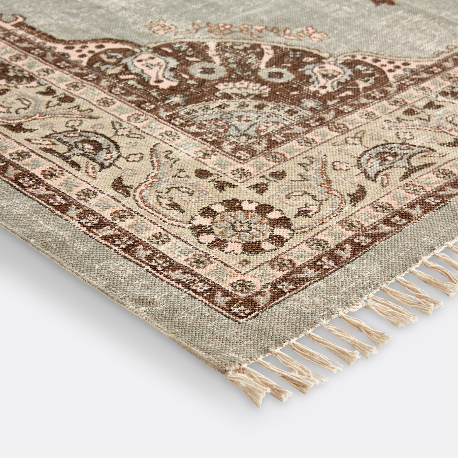 Tapis vintage en coton, Hania