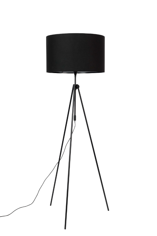Lampadaire design en métal classique, LESLEY