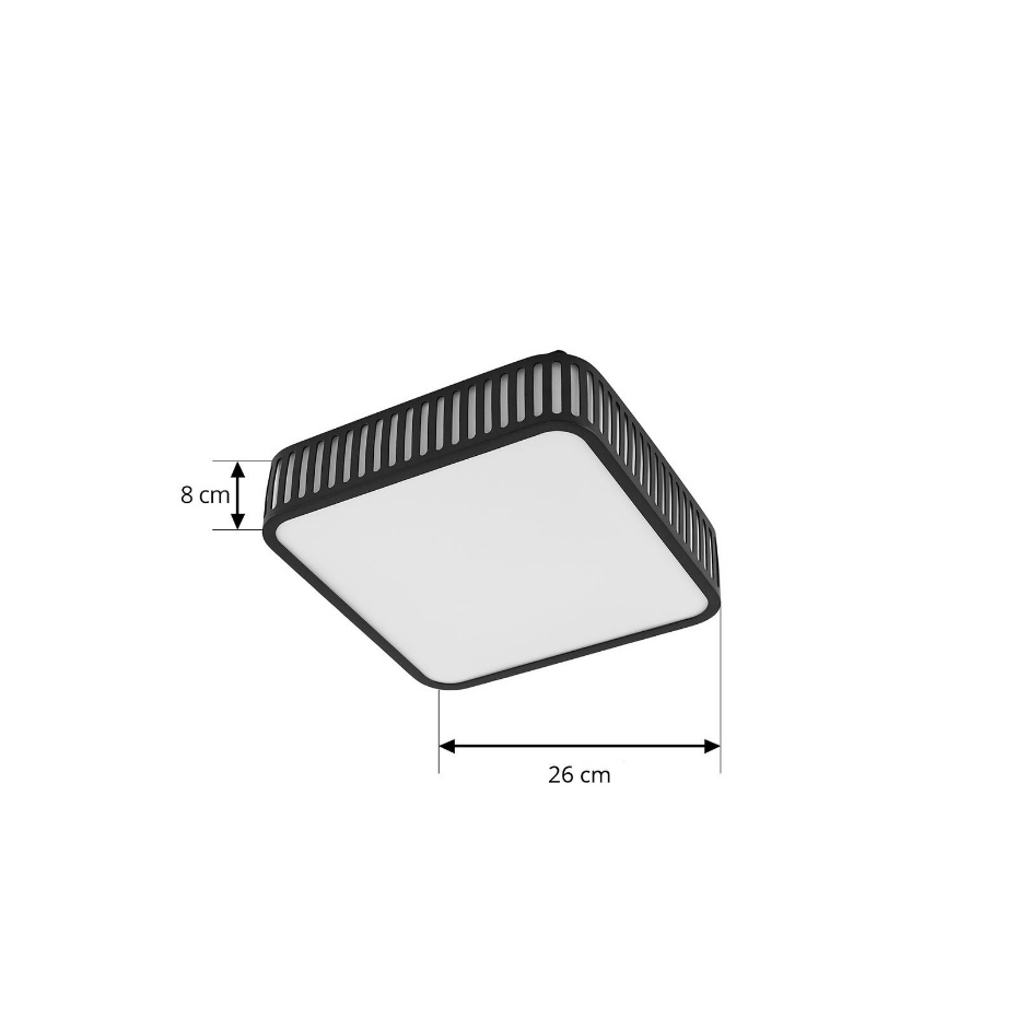 Plafonnier extérieur en aluminium moderneLED