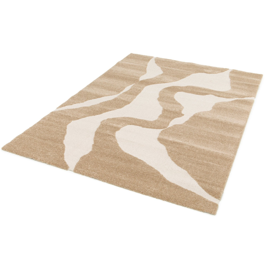 Tapis doux à motifs en relief OSMOSE
