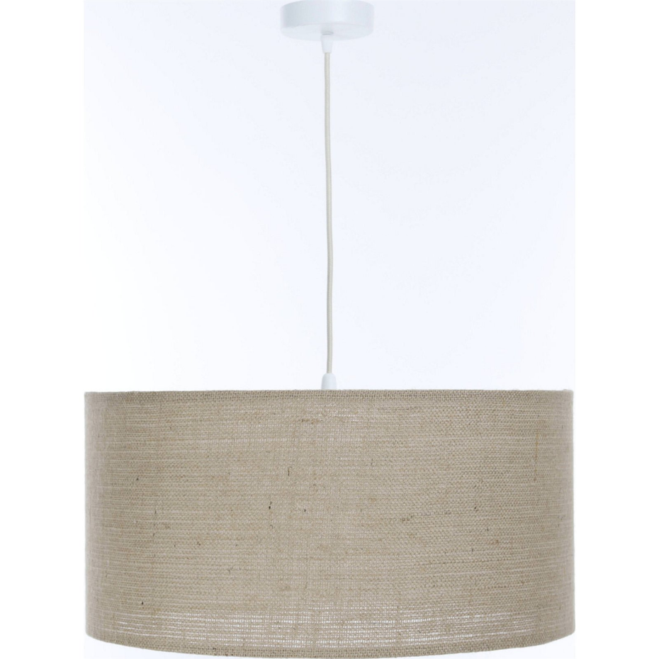 Suspension ronde en corde style boho Elegant