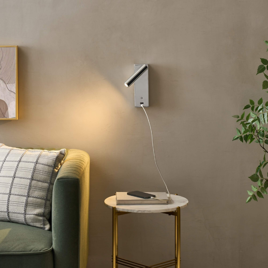 Applique liseuse avec ports USB - TOFINO