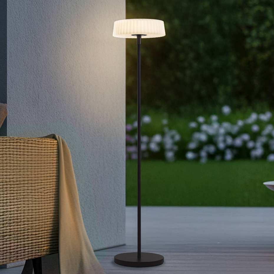 Lampe solaire extérieur en métal moderneLED