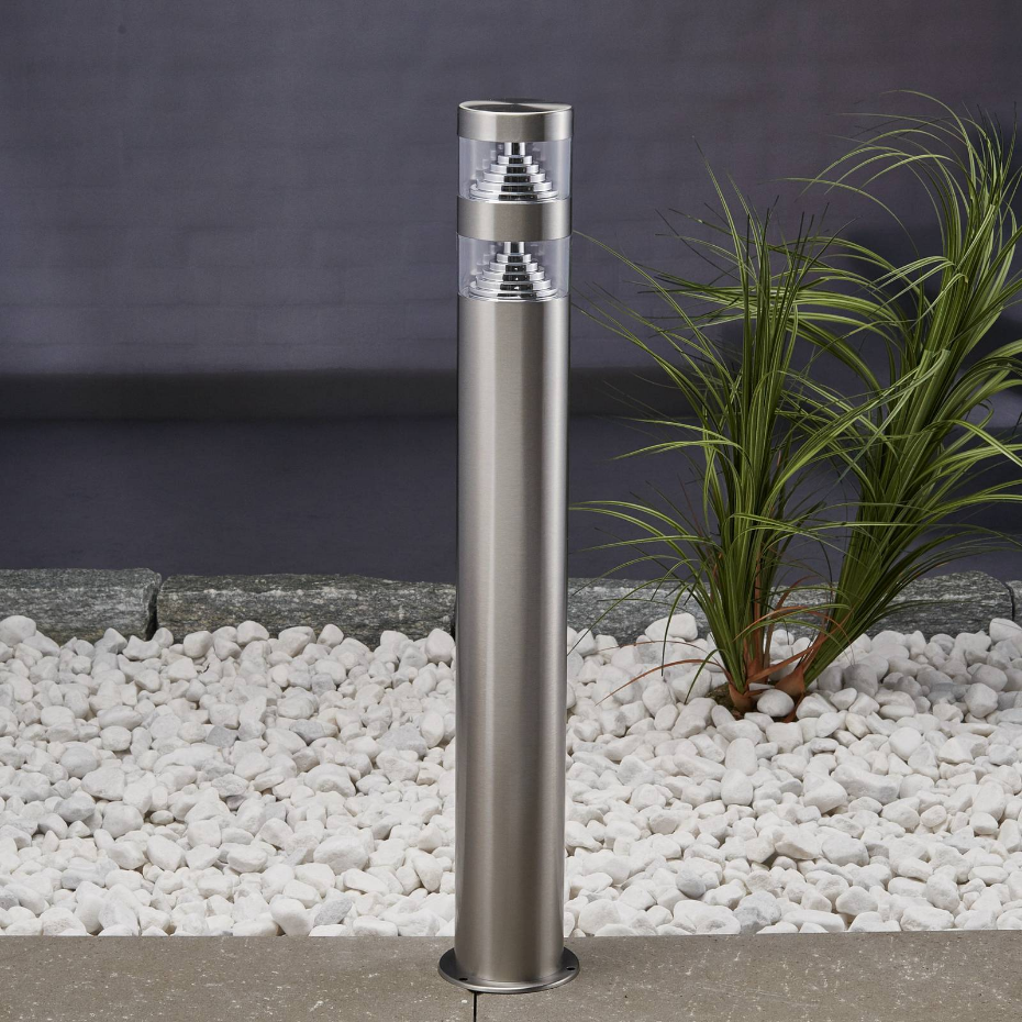 Luminaire extérieur en inox moderneLED