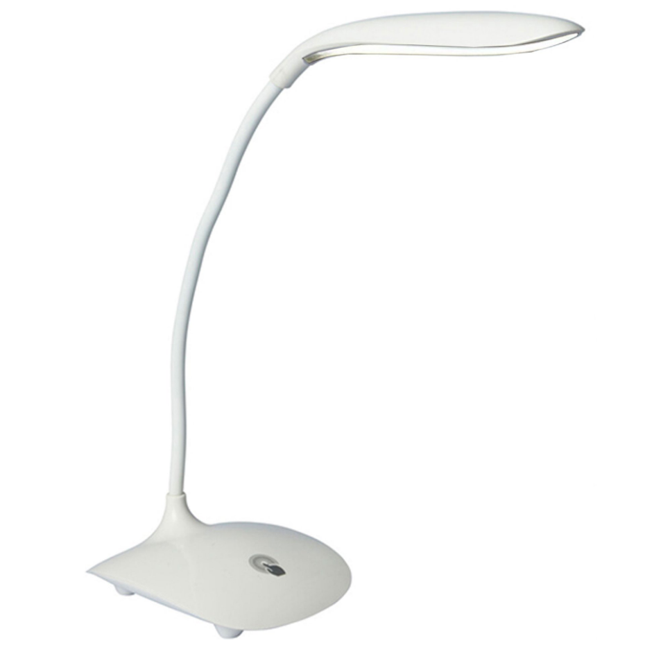 Lampe de bureau blanche LED sans fil 12x12x17cm