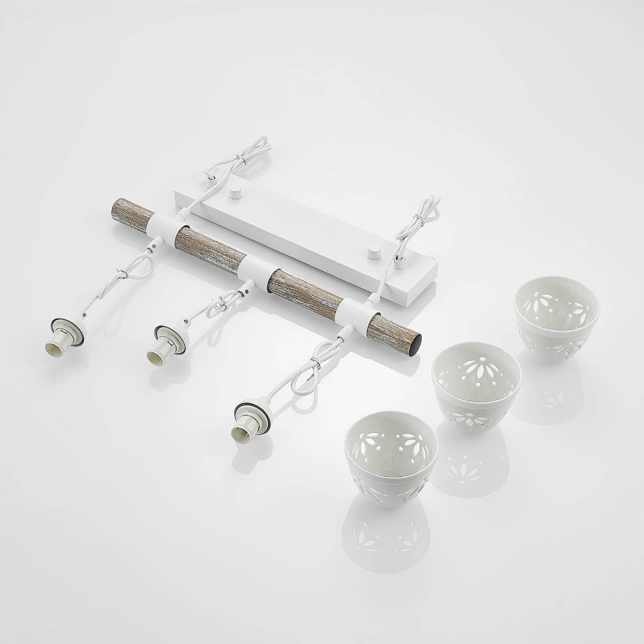 Suspension en bois traditionnelle, Pimana