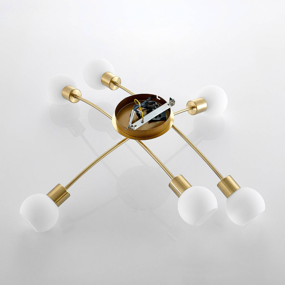 Plafonnier en métal moderne, Agmar