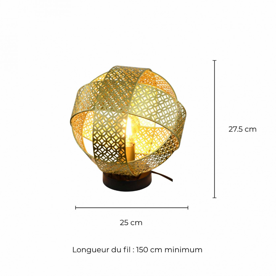 Lampe en métal, ALBEN