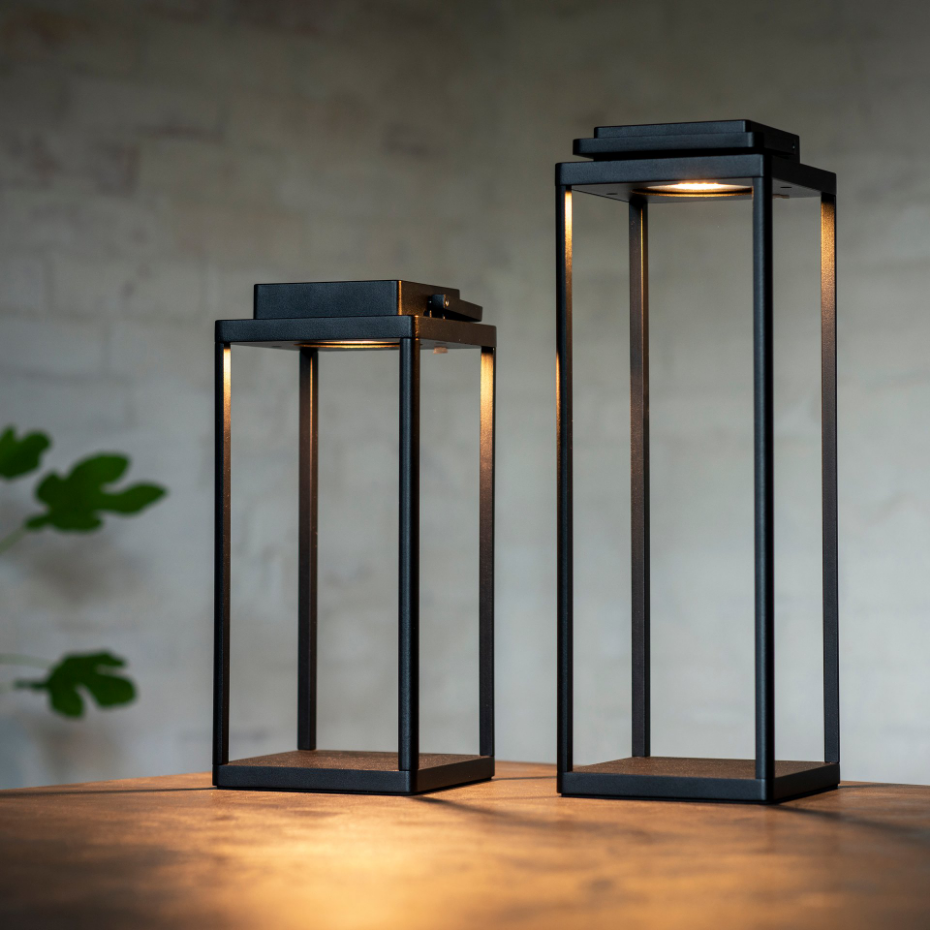 Lanterne en Aluminium rechargeable LUCCA