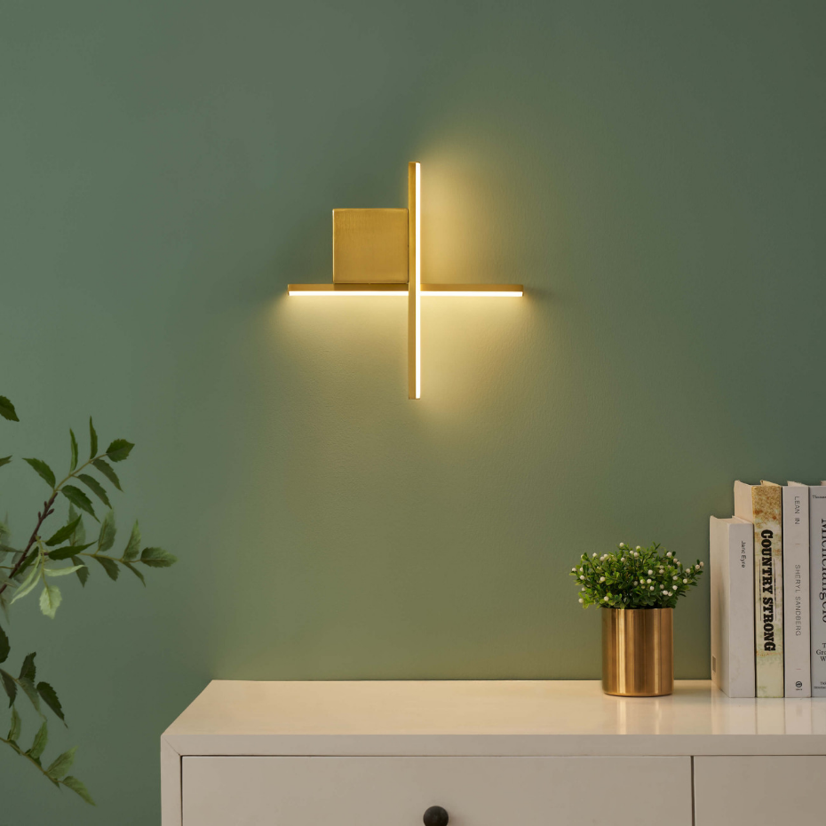 Applique LED à bras entrecroisés - FABIO