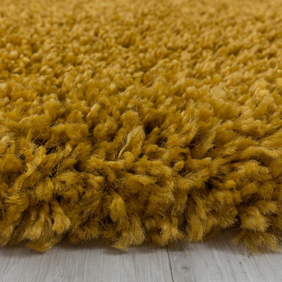 Tapis poils longs shaggy tissé motif uni UNI I