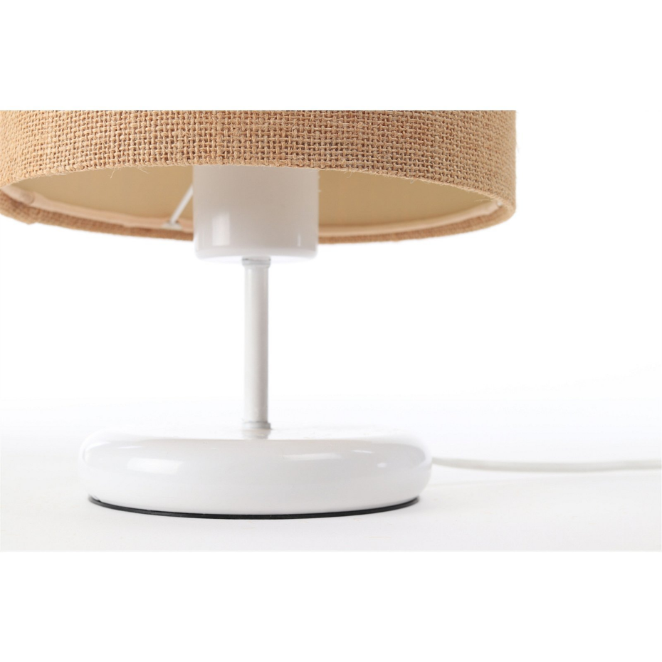 Lampe de chevet en jute style bohème