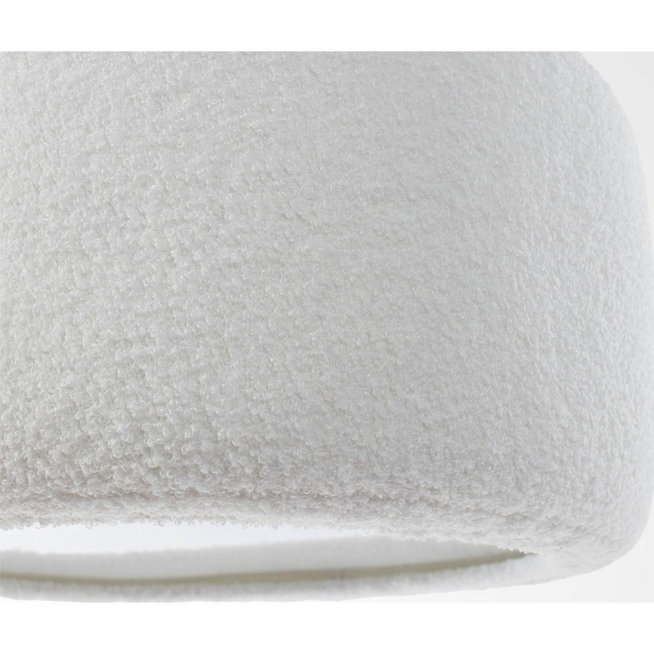 Suspension ronde en tissu peluche chambre enfant Cloud