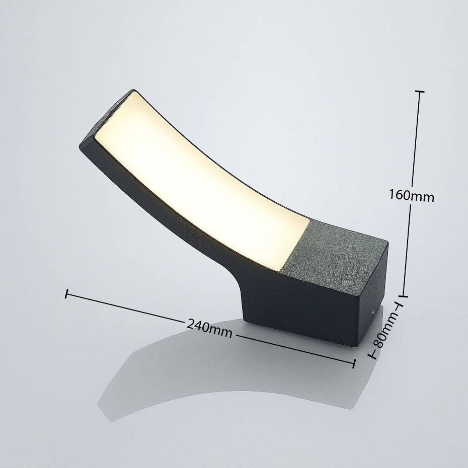 Applique extérieure en aluminium moderneLED