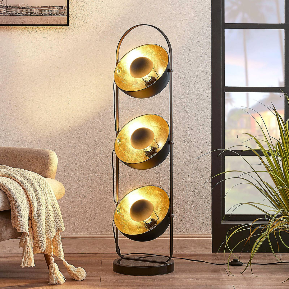 Lampadaire en métal moderne, Muriel