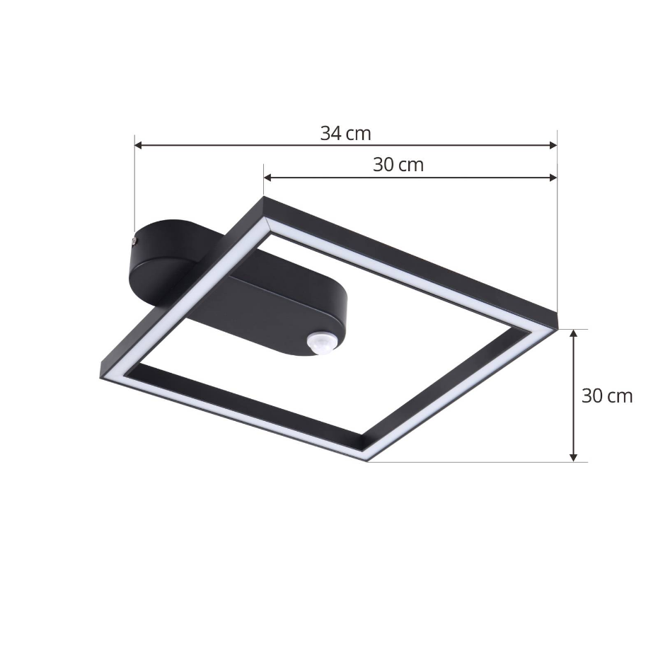 Plafonnier en aluminium moderneLED, Yulla