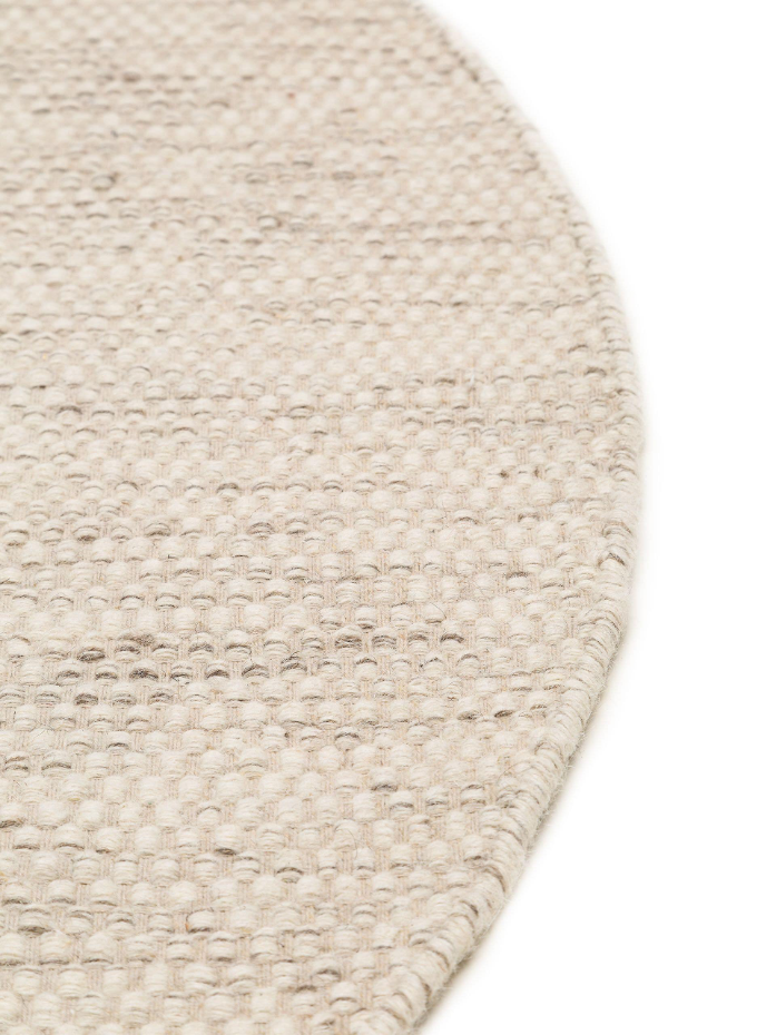 Tapis rond de laine tissé main ROCCO