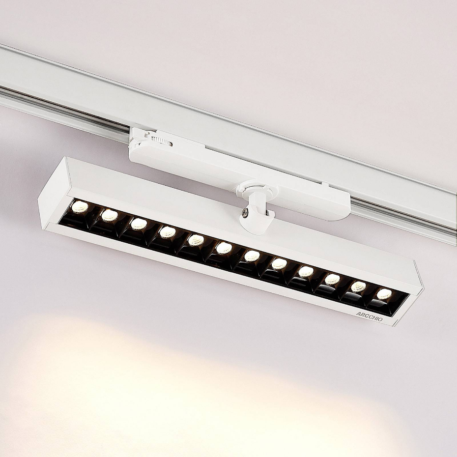 Projecteur pour rail électrique en aluminiumLED