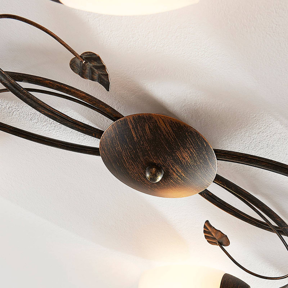 Plafonnier en verre antique, Stefania