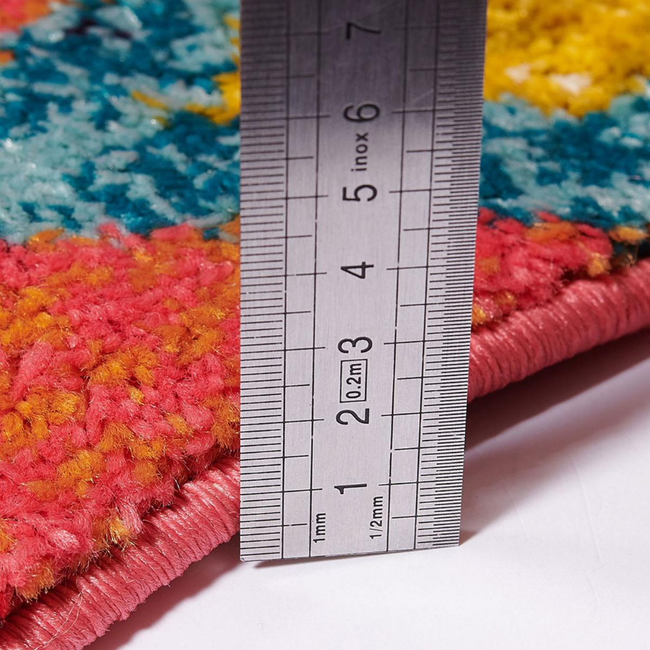 Tapis berbère tissé motifs tribaux LYN5 OURIKA B