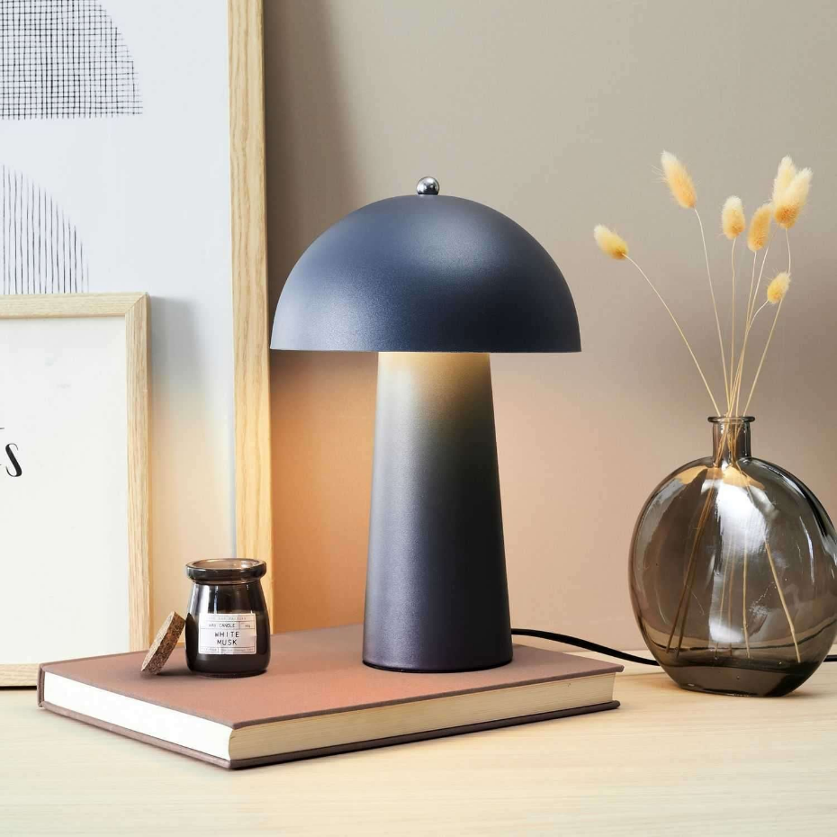 Lampe à poser champignon
