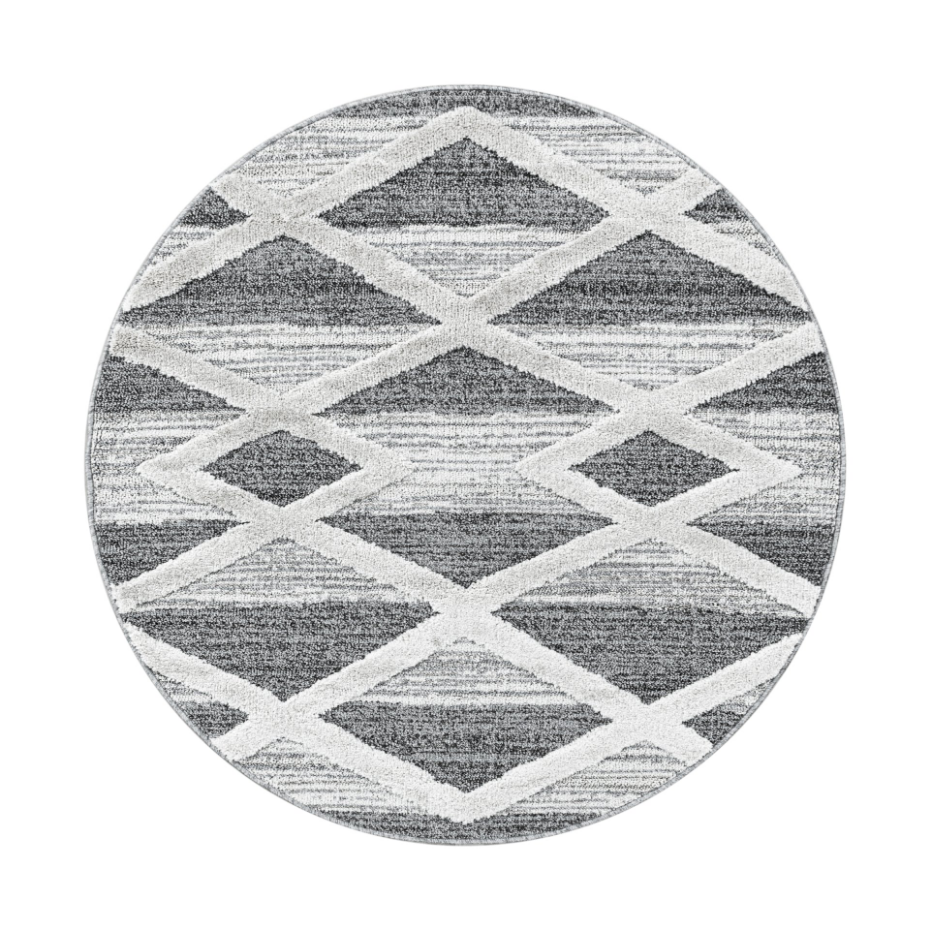 Tapis de salon bicolore à motif PISA