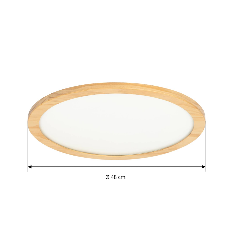 Plafonnier en bois traditionnelLED, Joren