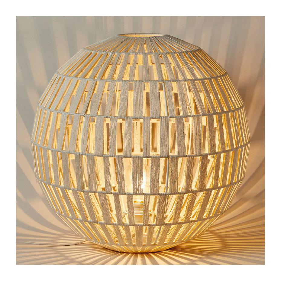 Lampe SPHERE en jute - Petit modèle