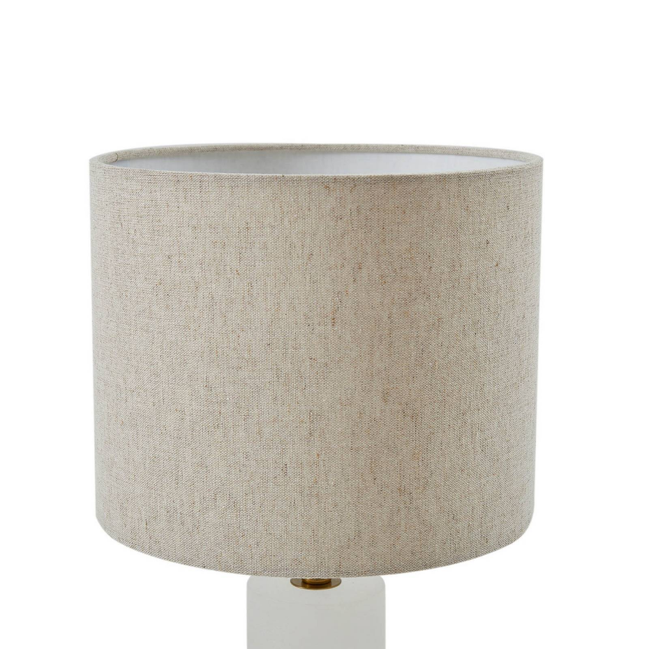 Lampe à poser en textile scandinave