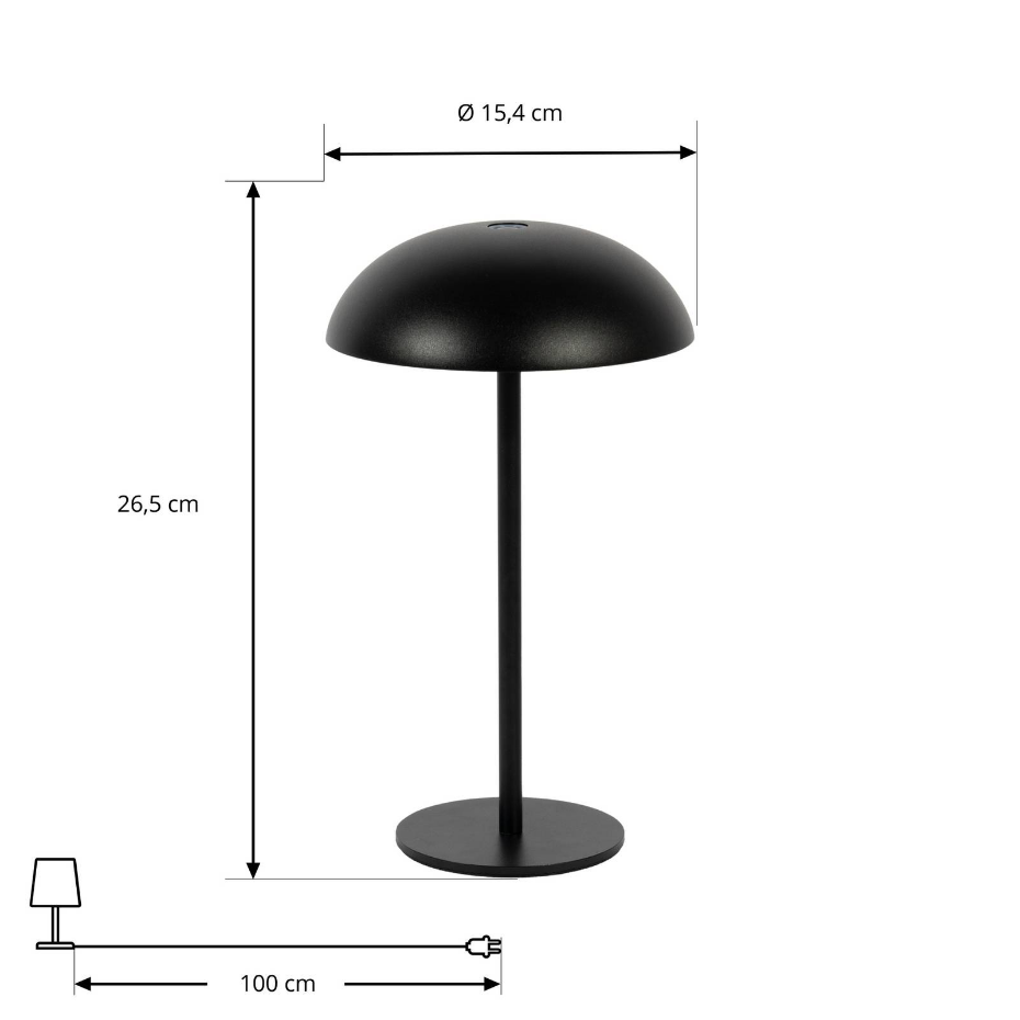 Luminaire de terrasse en métal moderneLED