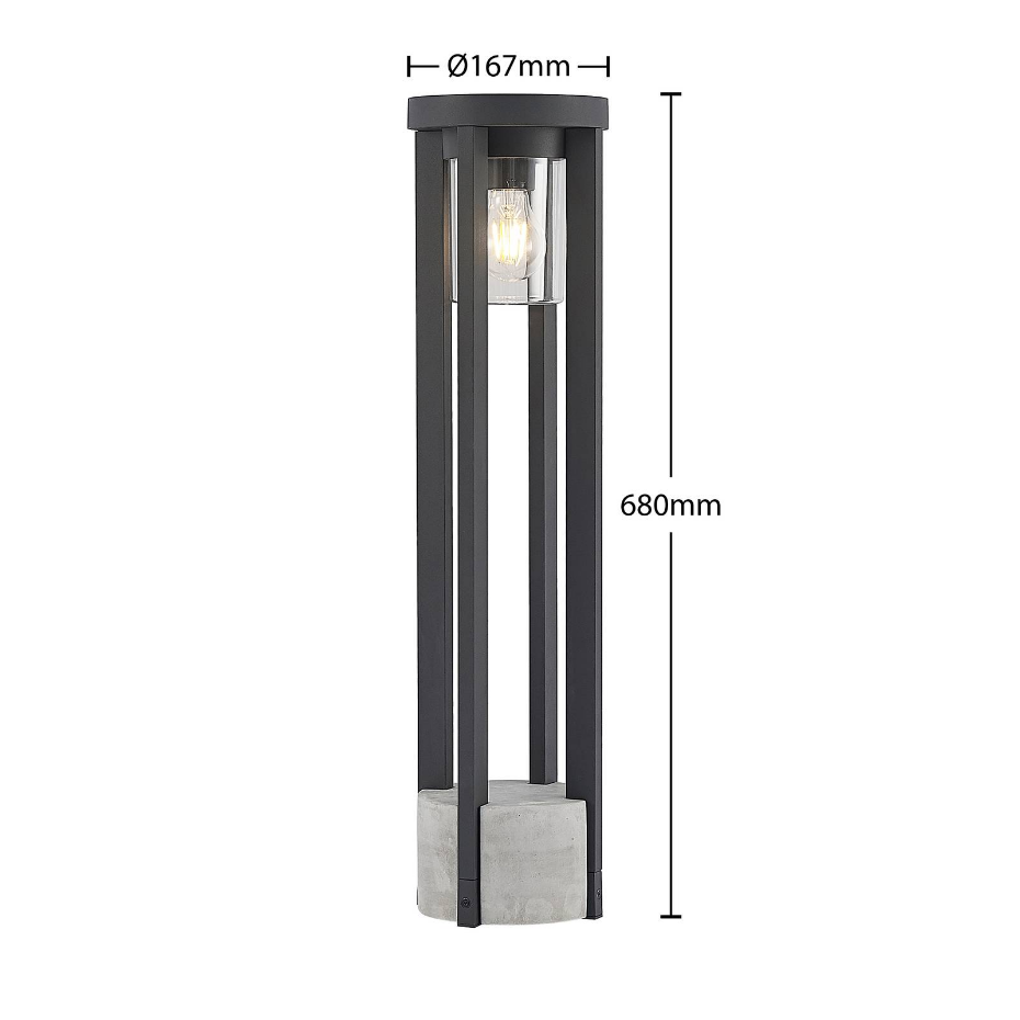 Luminaire extérieur en aluminium moderne