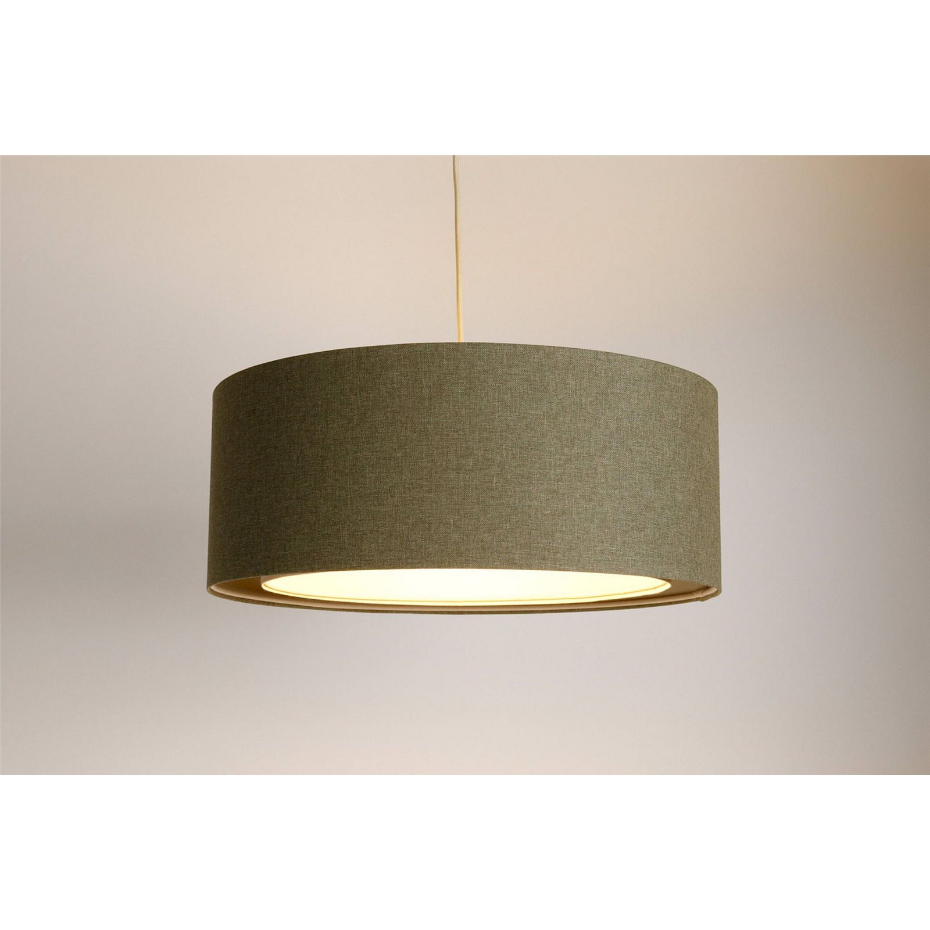 Suspension en tissu rond pour salon ou chambre Boho Elegant