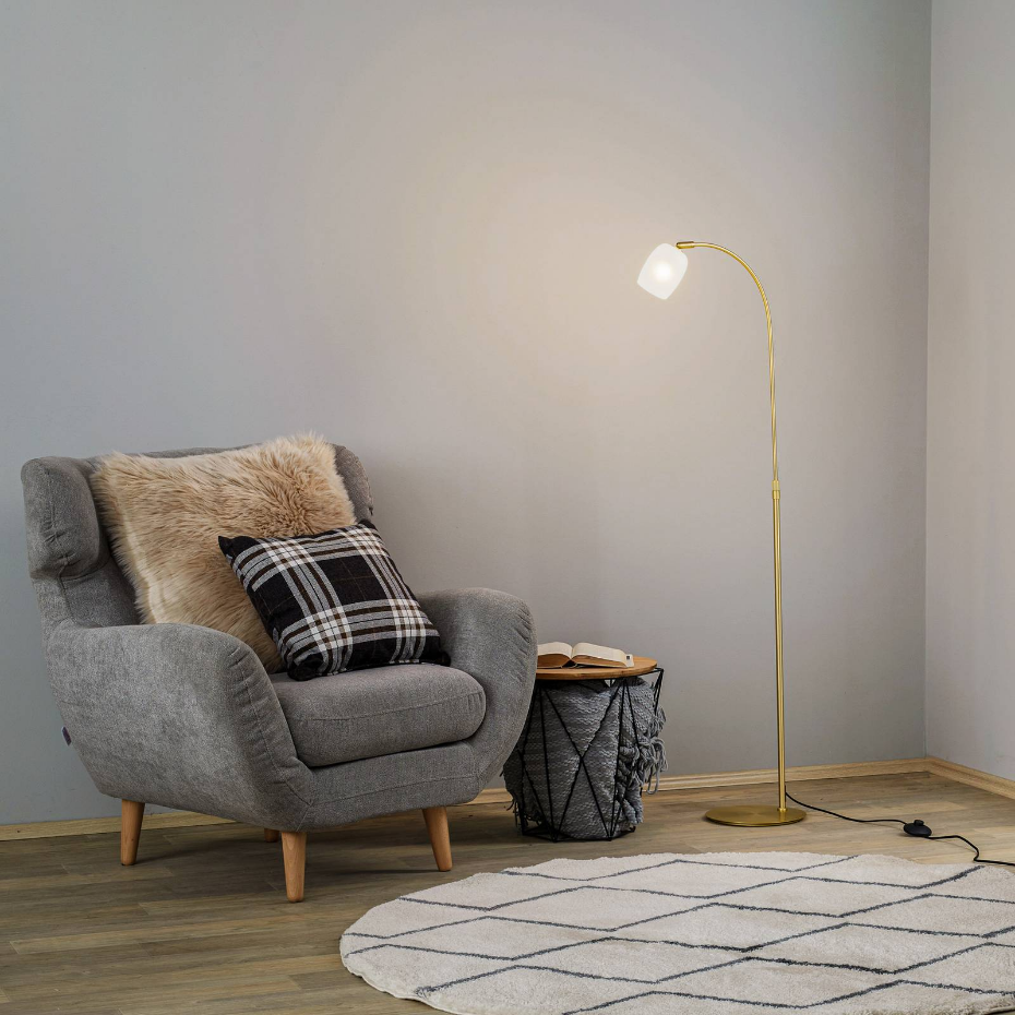 Lampadaire en métal design, Taylan