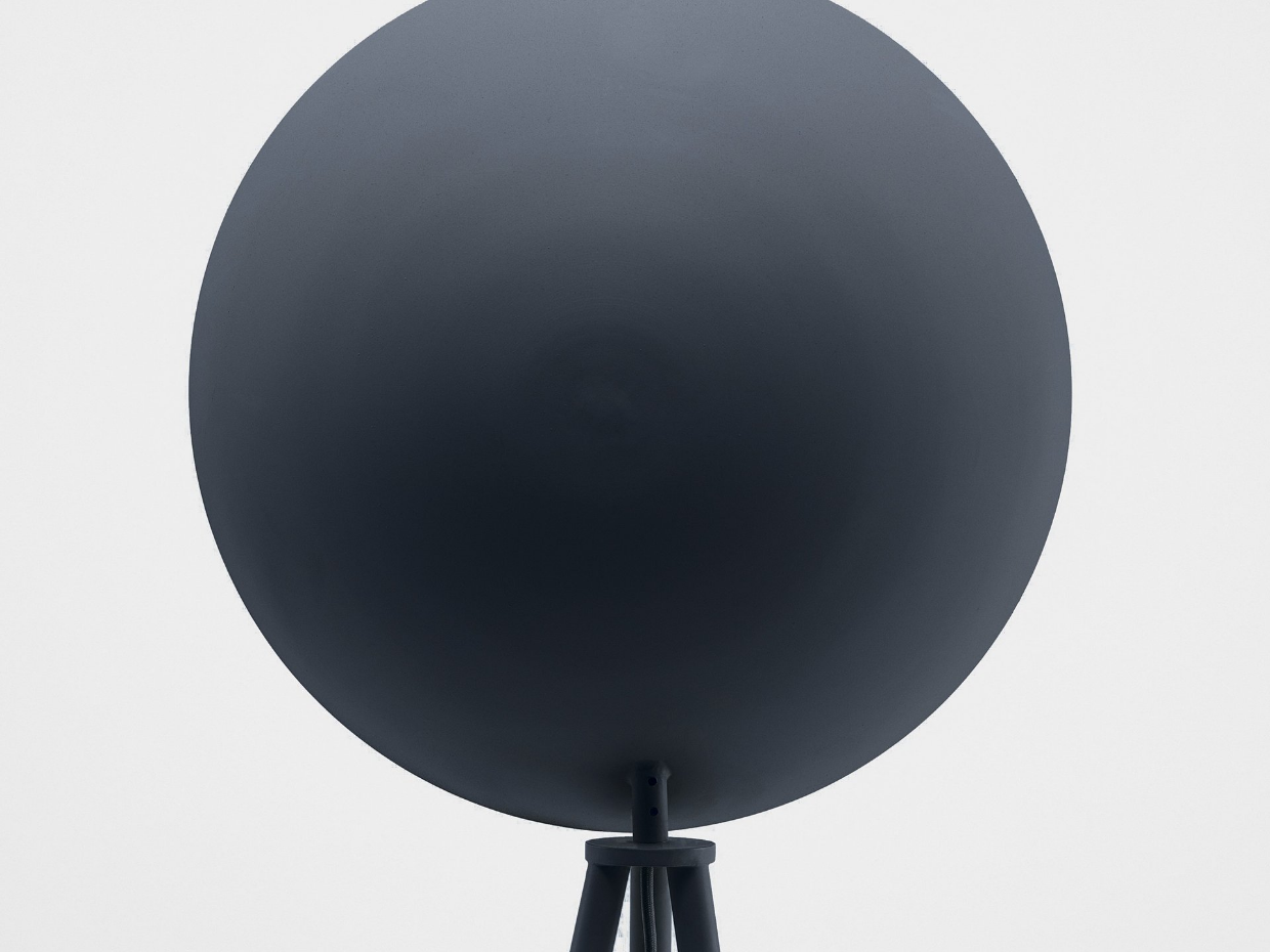 Lampadaire diffuseur métal